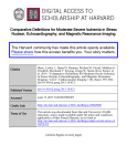 Comparative Definitions for Moderate