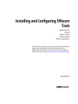 Installing and Configuring VMware Tools