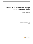 3-Phase BLDC/PMSM Low Voltage Power Stage User Manual