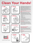 Emergency Planning: Flu Hand Washing Poster