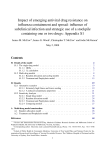 Impact of emerging antiviral drug resistance on influenza