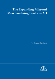 The Expanding Missouri Merchandising Practices Act