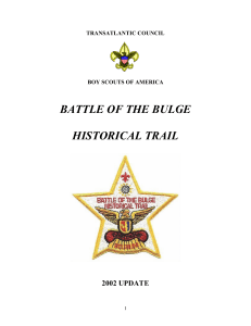 Battle Bulge Hist Trail