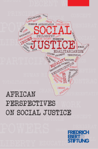 African perspectives on social justice - Bibliothek der Friedrich