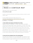 make a contour map overview directions