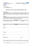 (FES) Referral Form - St George`s Hospital