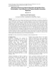 Mechanical Device for Starch Extraction during Rice Flour