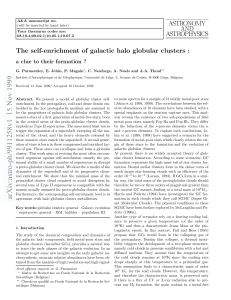 The self-enrichment of galactic halo globular clusters: a clue to their