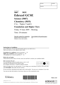 Edexcel GCSE - physicsinfo.co.uk