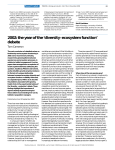 2002: the year of the `diversity–ecosystem function`
