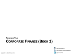 Corporate Finance (Book 1)