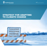 Danish Road Directorate`s strategy for adapting to climate change