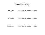 Meter Accuracy