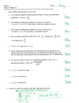 Math 10 Name Exam 4: Chapter 12 1. State whether each statement