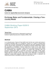 Exchange Rates and Fundamentals: Closing a Two