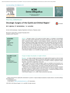 Oncologic Surgery of the Eyelid and Orbital Region
