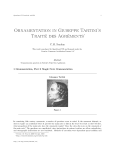 Ornamentation in Giuseppe Tartini`s Traité des