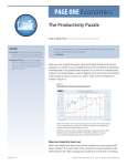 The Productivity Puzzle - Federal Reserve Bank of St. Louis