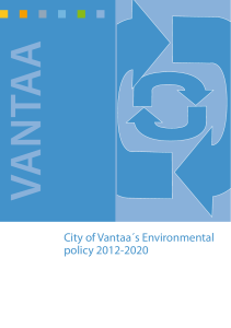 Environmental policy guidelines