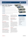 MC100 Series - Allied Telesis