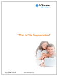 What Is File Fragmentation?