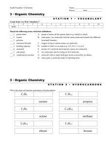 3 · Organic Chemistry 3