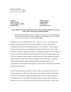 Press Release - Protein Potential