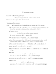 √ 2 IS IRRATIONAL Recall the well ordering principle: Every non