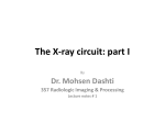 The X-ray circuit - Dr. Mohsen Dashti