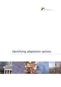 Identifying adaptation options - South Florida Regional Planning