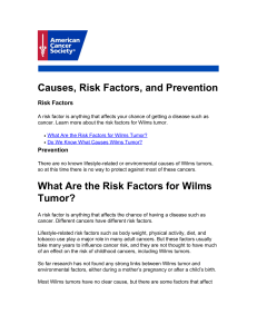 Causes, Risks, Prevention