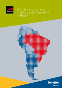Digital inclusion and mobile sector taxation in Brazil