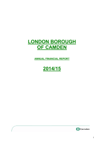 london borough of camden 2014/15