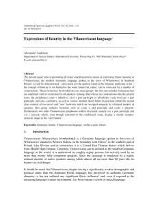 Print this article - Stellenbosch Papers in Linguistics Plus