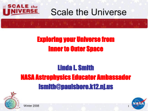 Scale the Universe - Crystal Ball Science