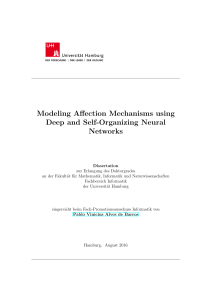 Modeling Affection Mechanisms using Deep and Self
