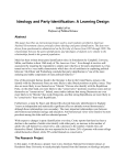 Ideology and Party Identification: A Learning Design