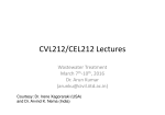 CVL212/CEL212 Lectures