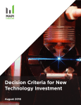 Decision Criteria for New Technology Investment