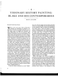 Visionary History Painting: Blake and His Contemporaries