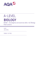 A-level Biology Mark scheme Unit 06X - EMPA June 2014