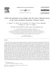 Uplift and subsidence from oblique slip: the Ganos