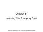 Chapter 31 Emergency Care