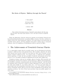 1 The Achievements of Twentieth Century Physics - Trin