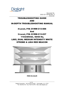 TROUBLESHOOTING GUIDE AND IN-DEPTH
