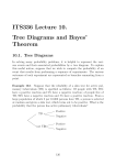 ITS336 Lecture 10. Tree Diagrams and Bayes` Theorem
