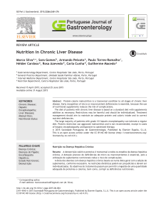 Nutrition in Chronic Liver Disease