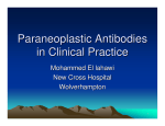 Paraneoplastic Antibodies in Clinical Practice