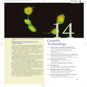 Genetic Technology - McGraw Hill Higher Education