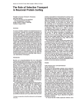 The Role of Selective Transport in Neuronal Protein